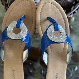 Alfani Colbat Blue Thong Sandals